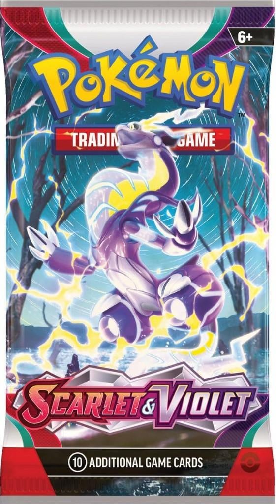 Pokémon Scarlet & Violet Base Booster Pack, Ophalen of Verzenden, Nieuw, Booster, Foil