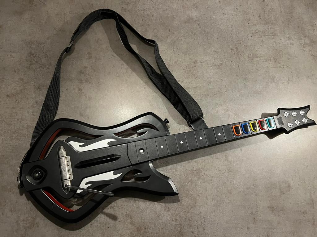 PS3 Guitar Hero gitaar Warriors of Rock, Spelcomputers en Games, Ophalen of Verzenden, Gebruikt