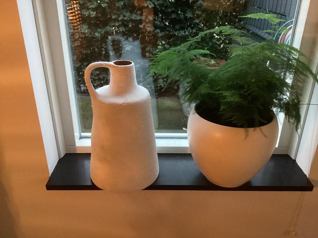 Vaas urban nature culture, Ophalen, Overige materialen, Wit, Zo goed als nieuw