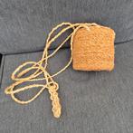 Rotan hangende bloempot - Natuurlijke uitstraling, Ophalen, Overige materialen, Rond, Zo goed als nieuw