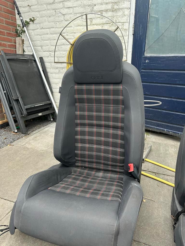 Golf 5 GTI Stoelen - Complete Set, Ophalen of Verzenden, Gebruikt, Volkswagen
