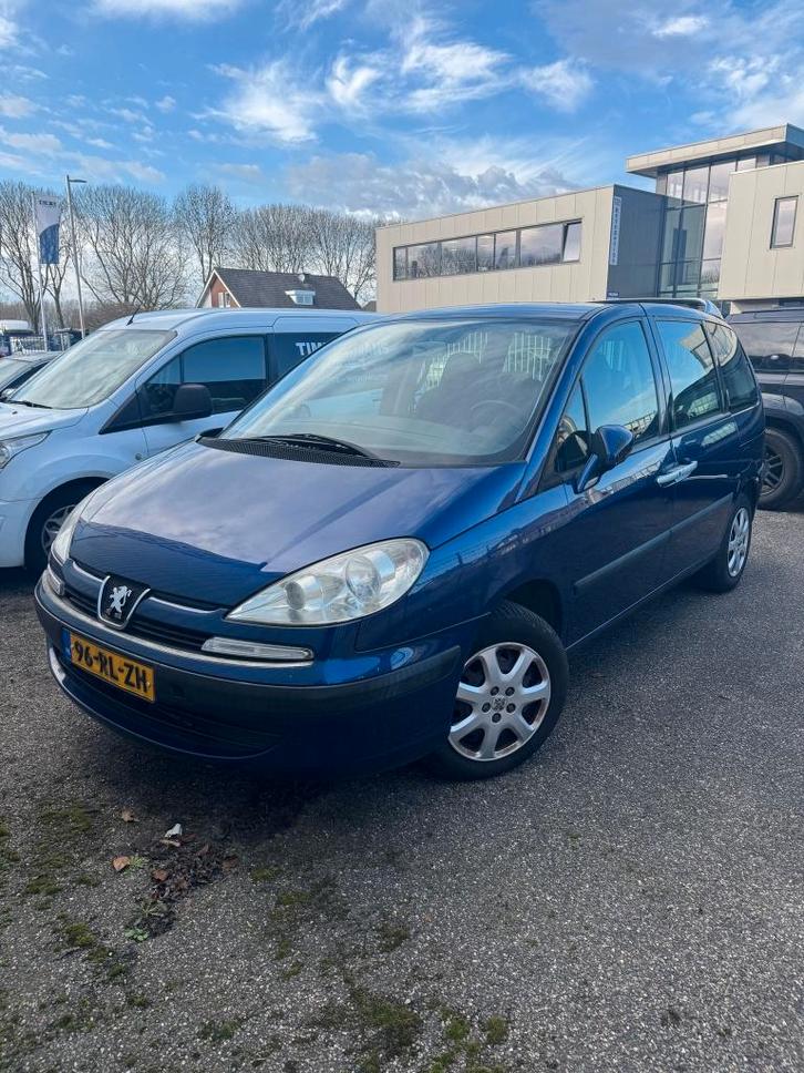 Peugeot 807 2.2 16V 8PL 2005 Blauw, Auto's, Peugeot, Particulier, ABS, Airconditioning, Centrale vergrendeling, Cruise Control