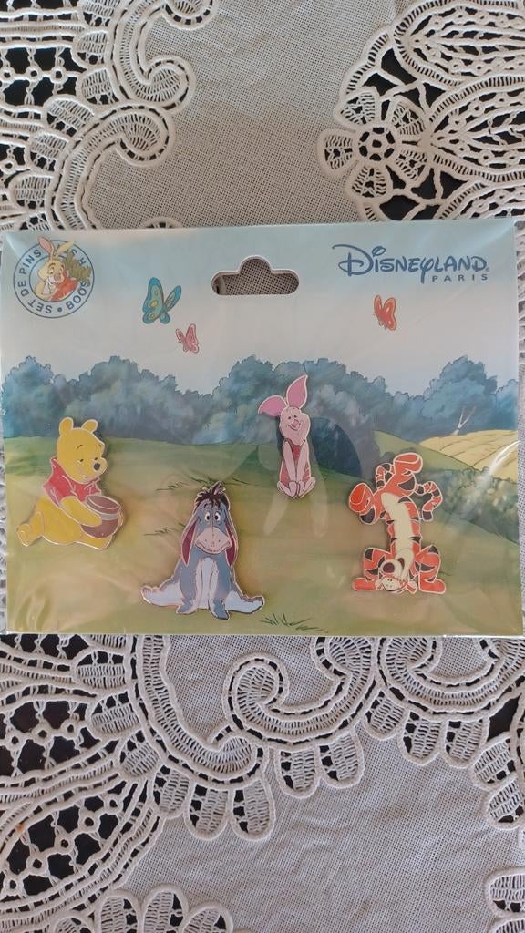 Disney winnie de poeh set pins, Verzamelen, Ophalen of Verzenden, Winnie de Poeh of vrienden, Nieuw, Beeldje of Figuurtje