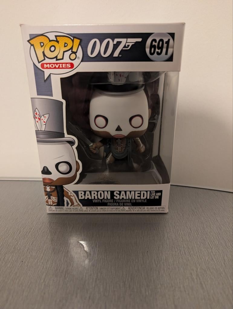 Funko Pop! 007 James Bond Baron Samedi 691, Ophalen of Verzenden