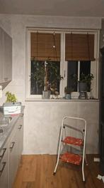 2 bamboe rolgordijnen Xenos 60 x 130 cm, Huis en Inrichting, Gebruikt, Bruin, 100 tot 150 cm, Natuurlijk, Landelijk, Aziatisch