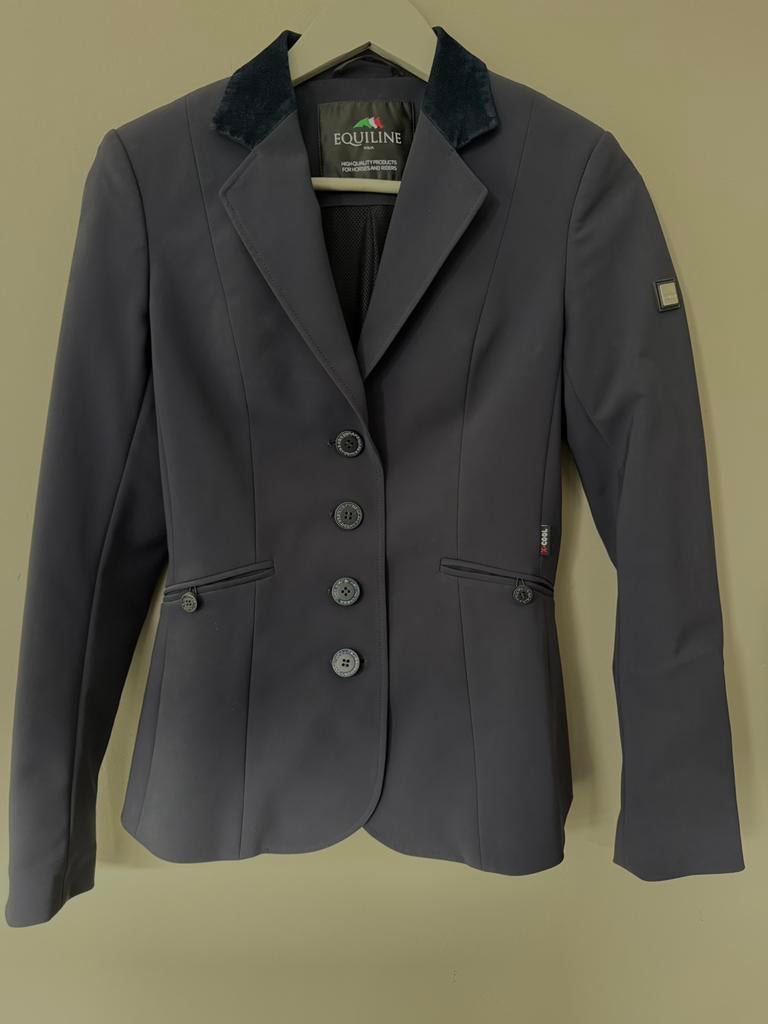 Equiline wedstrijd jasje, dames maat 38, Gebruikt, Dressuur, Ophalen of Verzenden, Dames