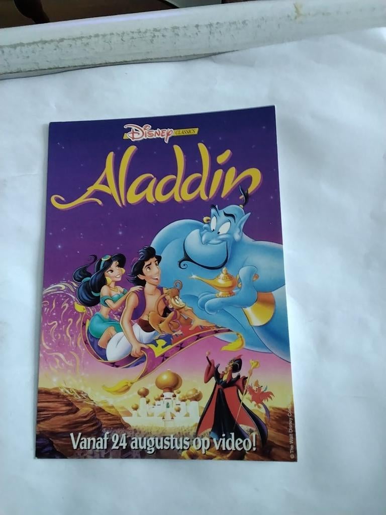 ALADDIN. Disney, Verzamelen, Ophalen of Verzenden, Sterren en Beroemdheden