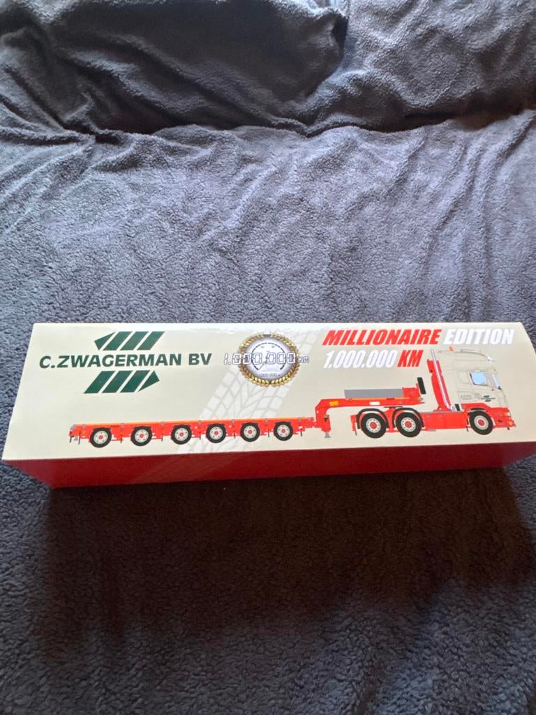 WSI Models C. ZWAGERMAN BV 1.000.000 KM Millionaire Edition, Hobby en Vrije tijd, Ophalen of Verzenden, Nieuw, Bus of Vrachtwagen