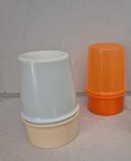 Tupperware eierdoppen met warmhouddop, Ophalen of Verzenden, Zo goed als nieuw, Crème, Overige typen