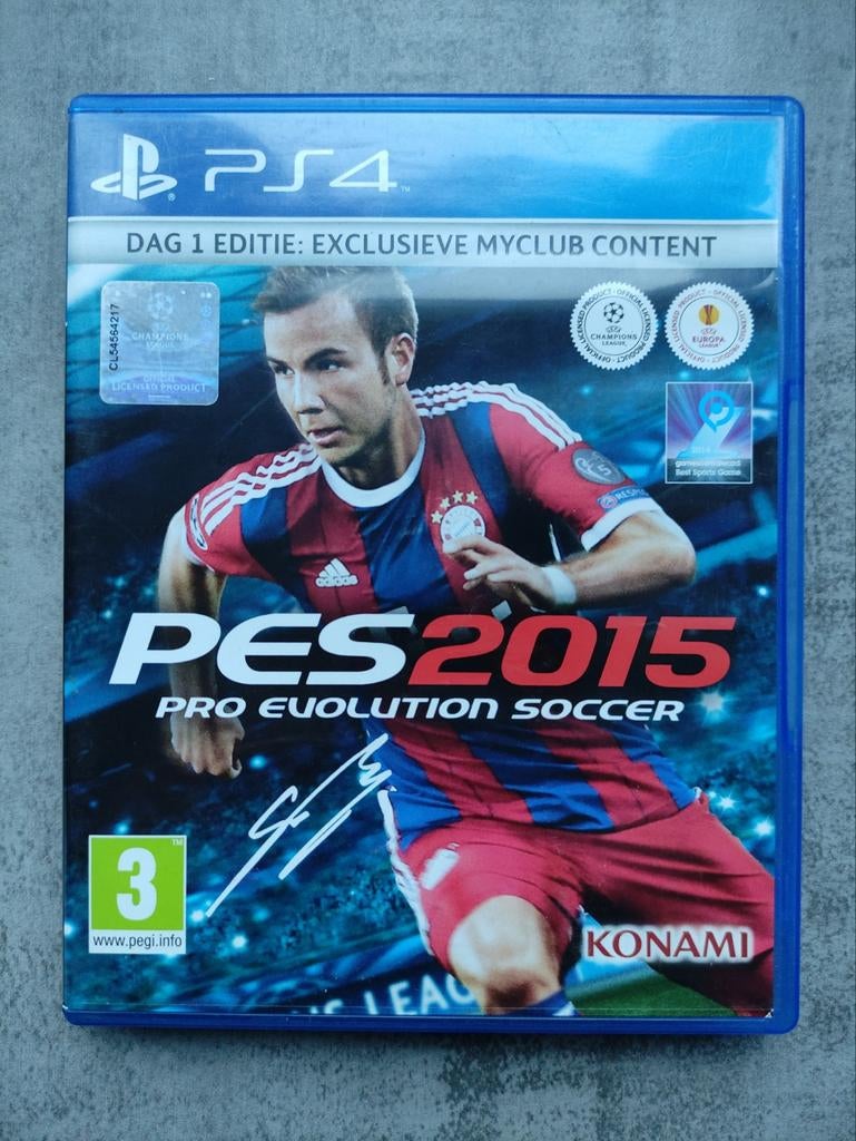 PES 2015, Spelcomputers en Games, Games | Sony PlayStation 4, 1 speler, Ophalen of Verzenden, Vanaf 3 jaar