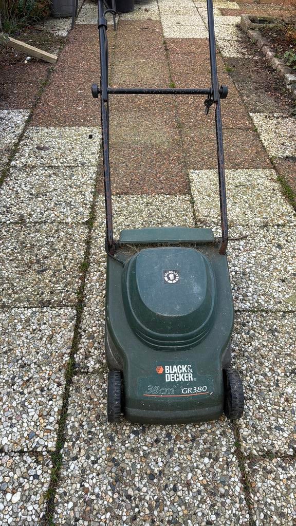Te koop Black en Decker grasmaaier,, Tuin en Terras, Grasmaaiers, Ophalen, Gebruikt, 30 t/m 39 cm