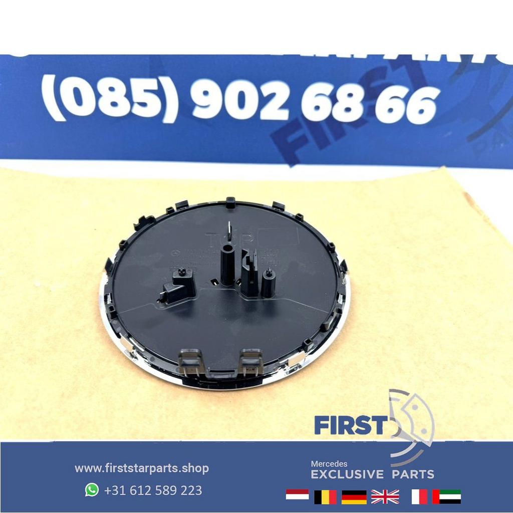 A1778880101 Mercedes FACELIFT STER LOGO GLANS CHROOM W176 W1, Auto-onderdelen, Carrosserie en Plaatwerk, Gebruikt, -, Ophalen of Verzenden