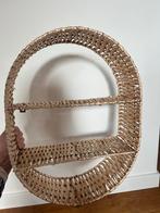 Set van 2 rotan wandplanken - ovaal, Huis en Inrichting, Woonaccessoires | Wandplanken en Boekenplanken, Ophalen, Zo goed als nieuw