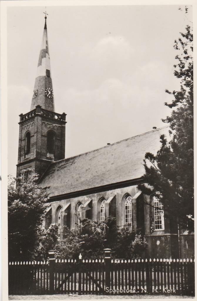 spanbroek- n.h. kerk, Ophalen of Verzenden, Friesland