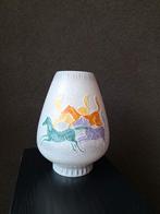 Flora Holland Gouda vaas met paarden, 18 cm, Antiek en Kunst, Ophalen of Verzenden