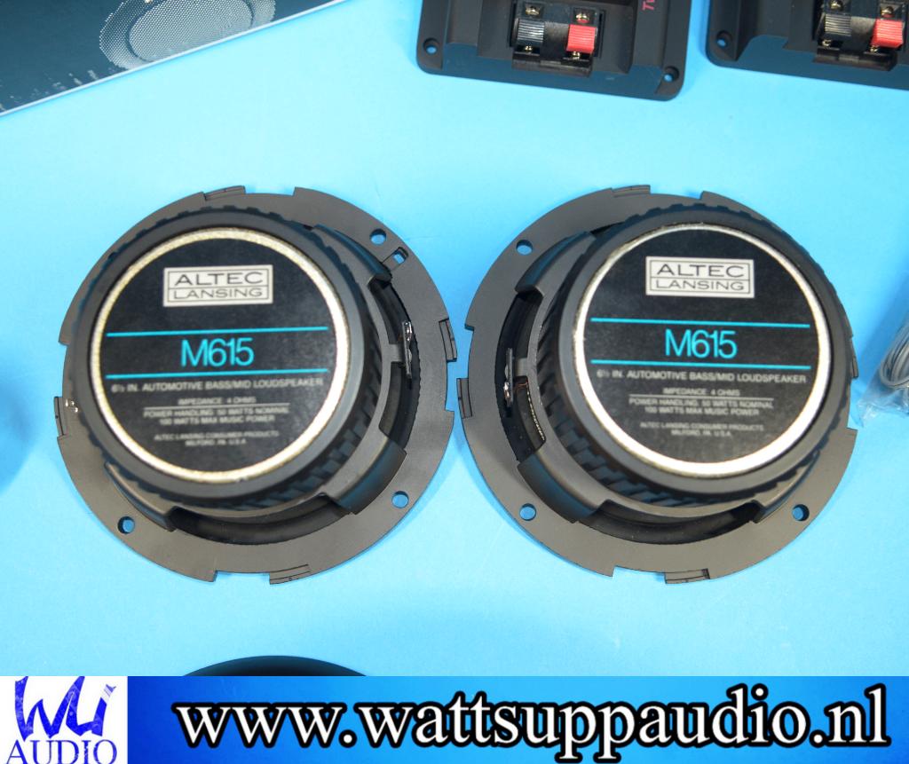 ALTEC LANSING ALS650.1 6.5'' / 16.5cm component set USA Made, ., Nieuw, Ophalen of Verzenden, .