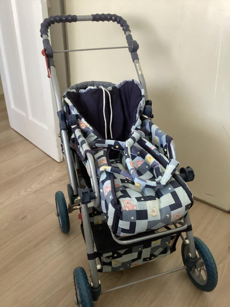Verstelbare Poppenwagen / Kinderwagen - Goede Conditie, Ophalen of Verzenden, Gebruikt, Overige typen