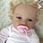 reborn baby meisje 54 cm, Ophalen of Verzenden, Nieuw, Babypop, Levensecht of Reborn