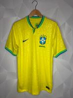 Brazilië Thuis 2022/2023, Sport en Fitness, Voetbal, Maat M, Ophalen of Verzenden, Zo goed als nieuw, Shirt