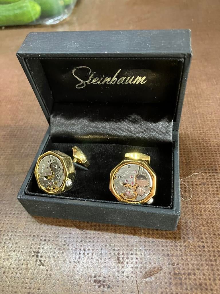 Steinbaum manchetknopen, Ophalen, Nieuw, Overige materialen