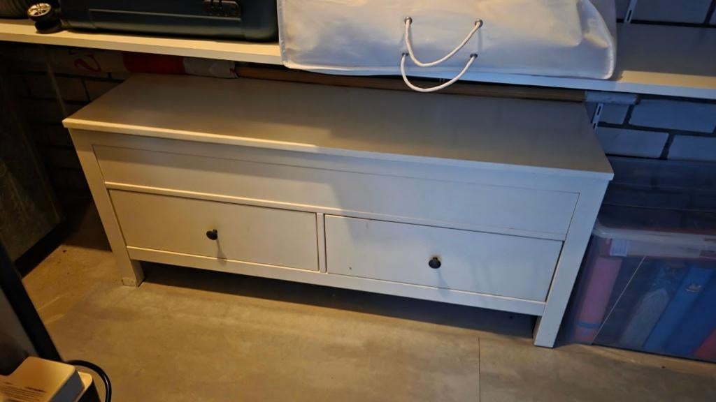 Dressoir kast wit, Ophalen, Gebruikt, 100 tot 150 cm, 25 tot 50 cm