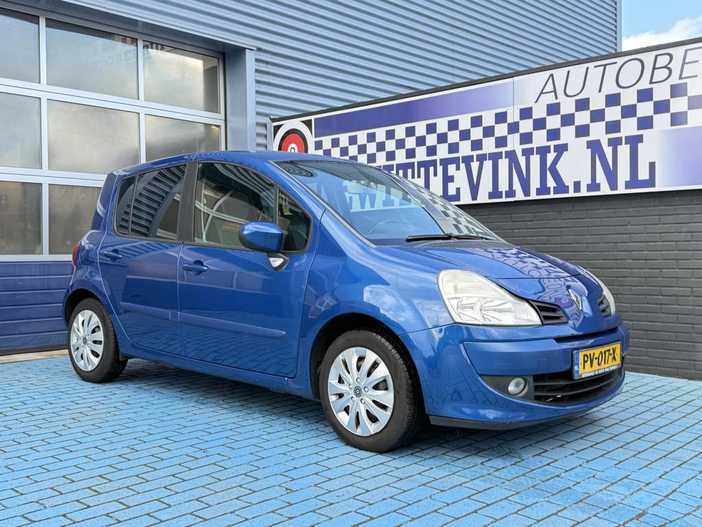 Renault Modus 1.2-16V AIRCO HOGE INSTAP NIEUWE APK, Auto's, Voorwielaandrijving, Stof, Gebruikt, 4 cilinders