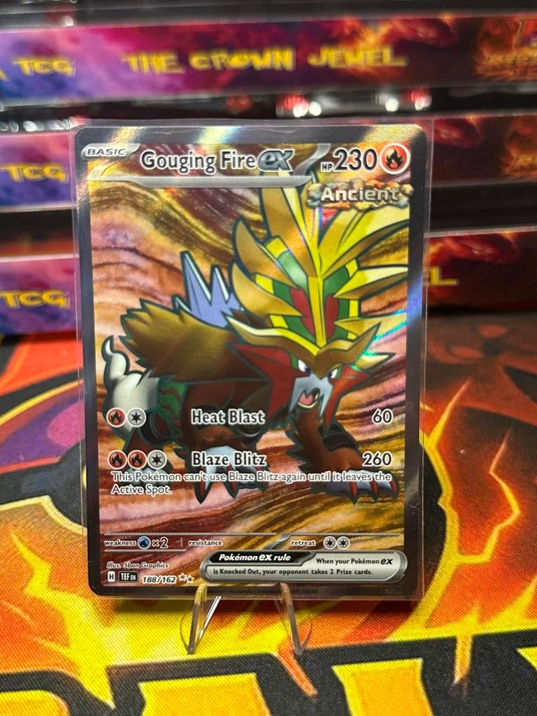 Gouging Fire ex (TEF 188) Temporal Forces, Ophalen of Verzenden, Zo goed als nieuw, Losse kaart, Foil