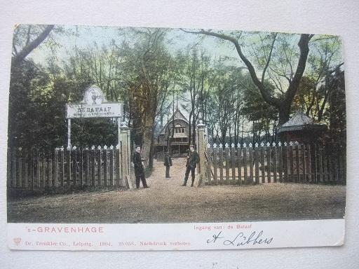 P243 Den Haag - Ingang van De Bataaf - 1904, Verzenden, Voor 1920, Gelopen, Zuid-Holland