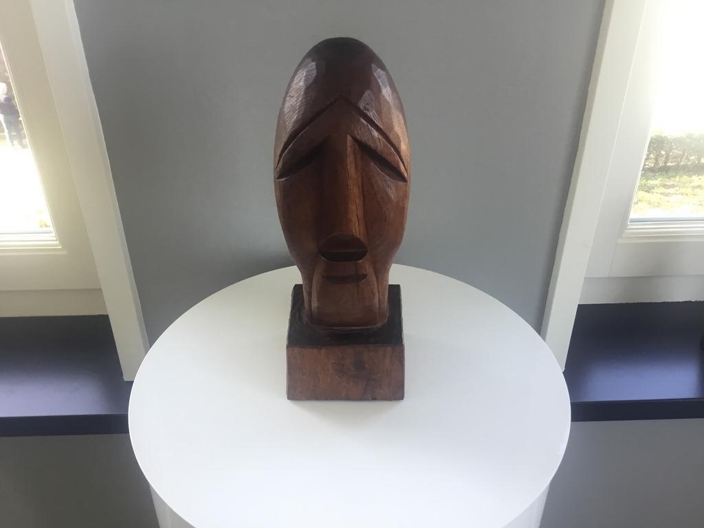 Eikenhouten hoofd / kop, Antiek en Kunst, Kunst | Beelden en Houtsnijwerken, Ophalen of Verzenden