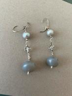 Zilveren hangers met echte parels, Ophalen of Verzenden, Zo goed als nieuw, Zilver