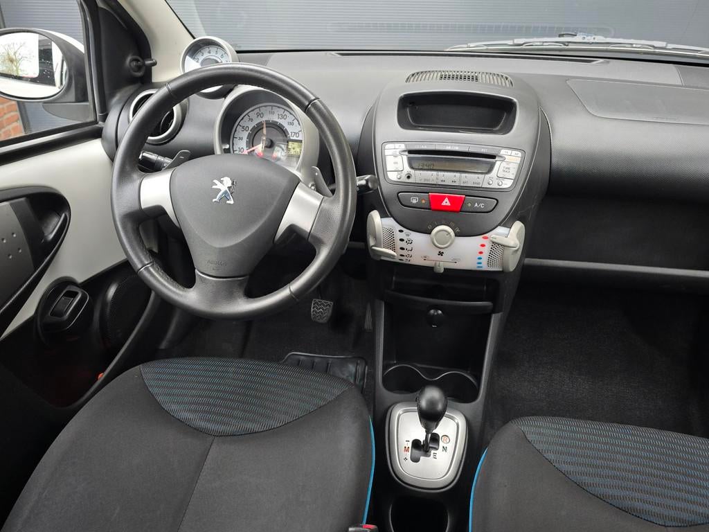 Peugeot 107 1.0 Active 5DR |Automaat |Led |Apk |Aygo/C1, Auto's, Euro 5, Elektrische ramen, Gebruikt, 4 stoelen