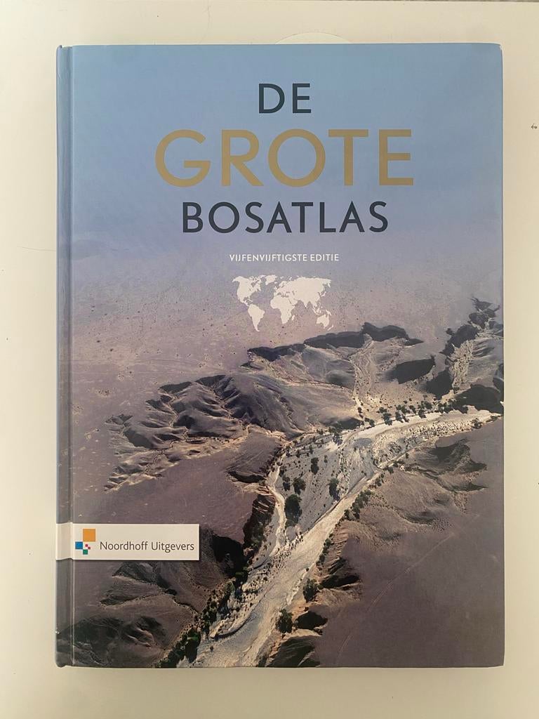 De Grote Bosatlas - Vijfenvijftigste Editie, Boeken, Atlassen en Landkaarten, Bosatlas, 2000 tot heden, Ophalen of Verzenden, Zo goed als nieuw