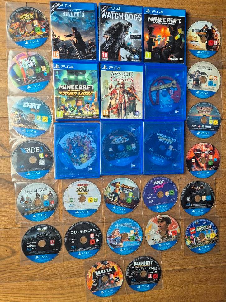 28 PS4 Games!, Spelcomputers en Games, Games | Sony PlayStation 4, Gebruikt, Overige genres, 3 spelers of meer, Vanaf 3 jaar, Ophalen of Verzenden