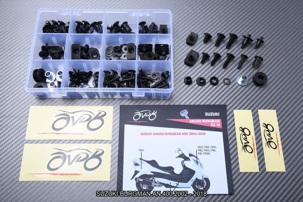 Kuip bouten set voor SUZUKI BURGMAN AN 400 2002 2018, Ophalen of Verzenden, Nieuw