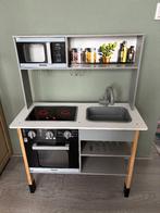 Houten speelkeuken met toebehoren, Kinderen en Baby's, Ophalen, Zo goed als nieuw, Hout, Speelkeuken