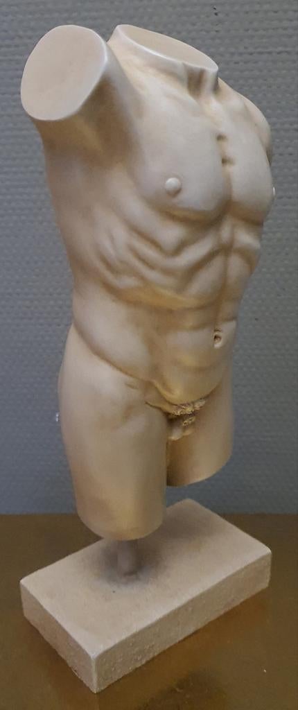 Beeld sculptuur
torso man
hoogte 28 cm, Ophalen of Verzenden, 20 - 50 cm, Op sokkel, Beeld