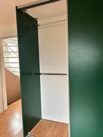 Ruime kledingkast met schuifdeuren en spiegel, Huis en Inrichting, Kasten | Kledingkasten, Ophalen, Overige materialen, Gebruikt