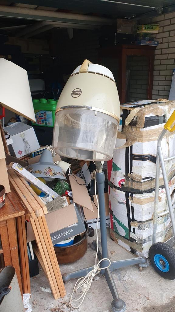 Vintage Solis haardroger op statief - werkend, Witgoed en Apparatuur, Persoonlijke-verzorgingsapparatuur, Gebruikt, Haarverzorging