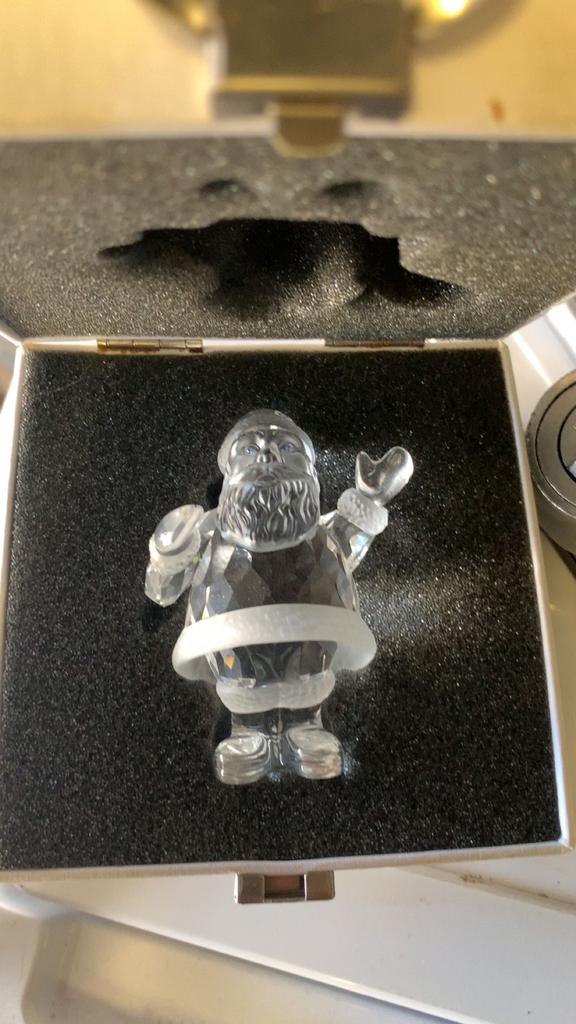 swarovski kerstman, Ophalen, Zo goed als nieuw, Zilver, Overige merken