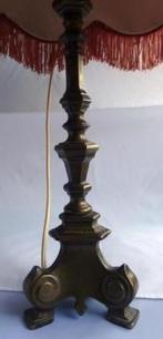 BRONS * TAFEL LAMP * ZONDER KAP! * Elegant Model *, Verzenden