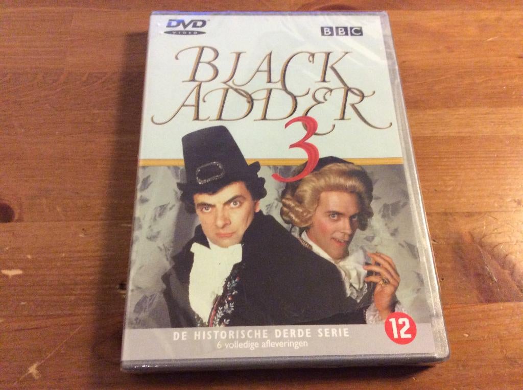 Black Adder seizoen 3 dvd nieuw in folie, Vanaf 12 jaar, Ophalen of Verzenden, Nieuw in verpakking, Komedie