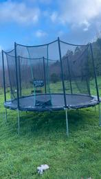 Trampoline met veiligheidsnet - Decathlon 360, Kinderen en Baby's, Speelgoed | Buiten | Trampolines, Ophalen, Zo goed als nieuw