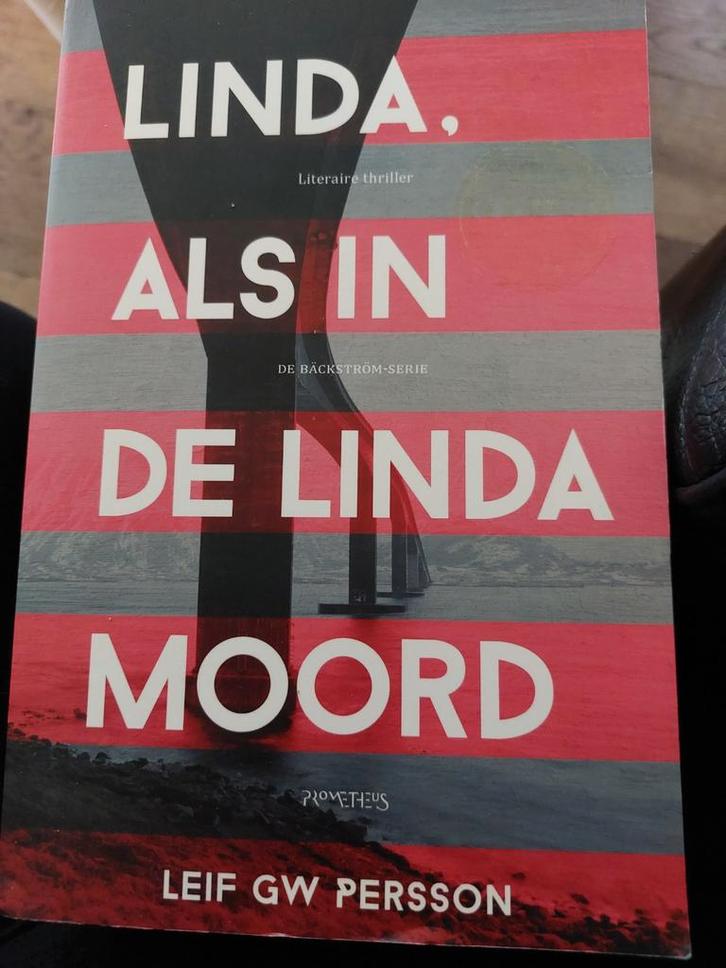 Leif G.W. Persson - Linda, als in de Linda-moord, Boeken, Thrillers, Gelezen, Scandinavië, Ophalen of Verzenden