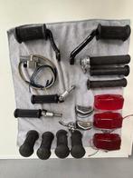 diverse Triumph jaren 50 Achterlicht/handvat voetsteun, Motoren, Ophalen of Verzenden, Gebruikt