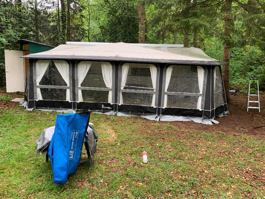 Mega grote Isabelle Penta G21 voortent, Caravans en Kamperen, Ophalen, Gebruikt, Polyester, Isabella
