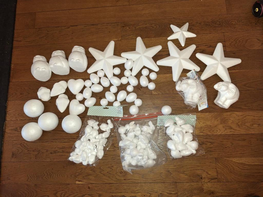 Piepschuim figuren, Ophalen of Verzenden, Nieuw, Knutselen