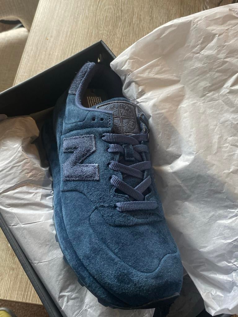 Stone Island Ghost 574 x New Balance, Ophalen of Verzenden, Nieuw, Blauw, Sneakers of Gympen