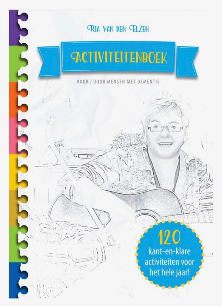 GEZOCHT: Ria van den Elzen Activiteitenboek dementie, Ophalen of Verzenden, Zo goed als nieuw