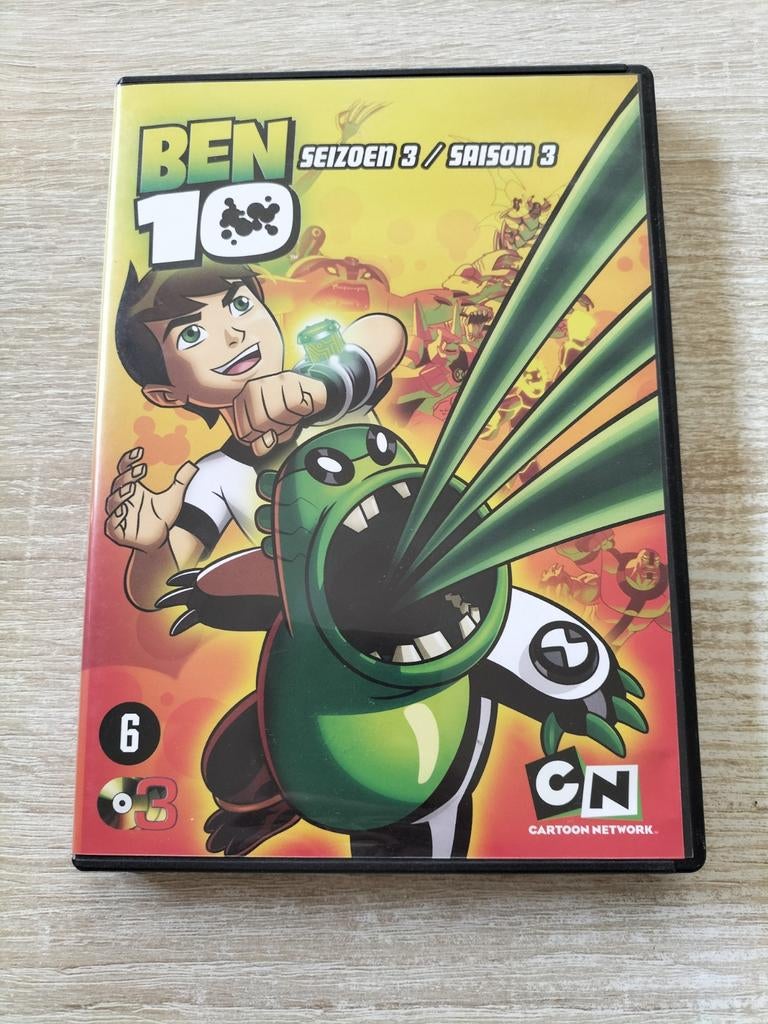 Ben 10 seizoen 3, Cd's en Dvd's, Ophalen of Verzenden