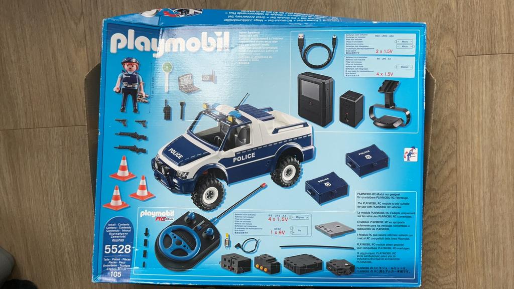 Playmobil politie auto, Ophalen of Verzenden, Gebruikt